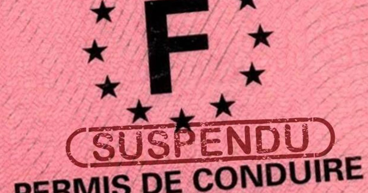 Permis suspendu